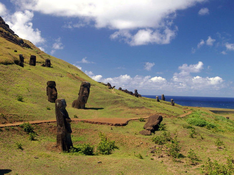 3D-модель карьера на острове Пасхи раскрыла новые детали создания моаи