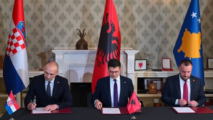 хорватия косово албания декларация