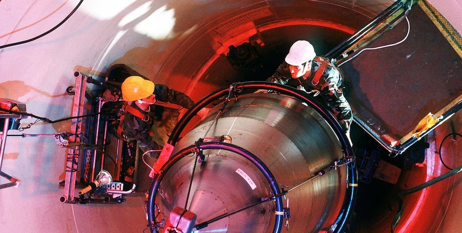 LGM-30G Minuteman III шахта США ракет