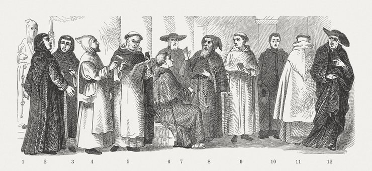 монахи-иезуиты, История Ордена иезуитов, Орден иезуитов, иезуиты, Католические монахи