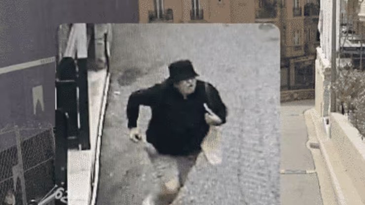 Фото с камер видеонаблюдения, на которых запечатлен человек перед взрывом в Монако
